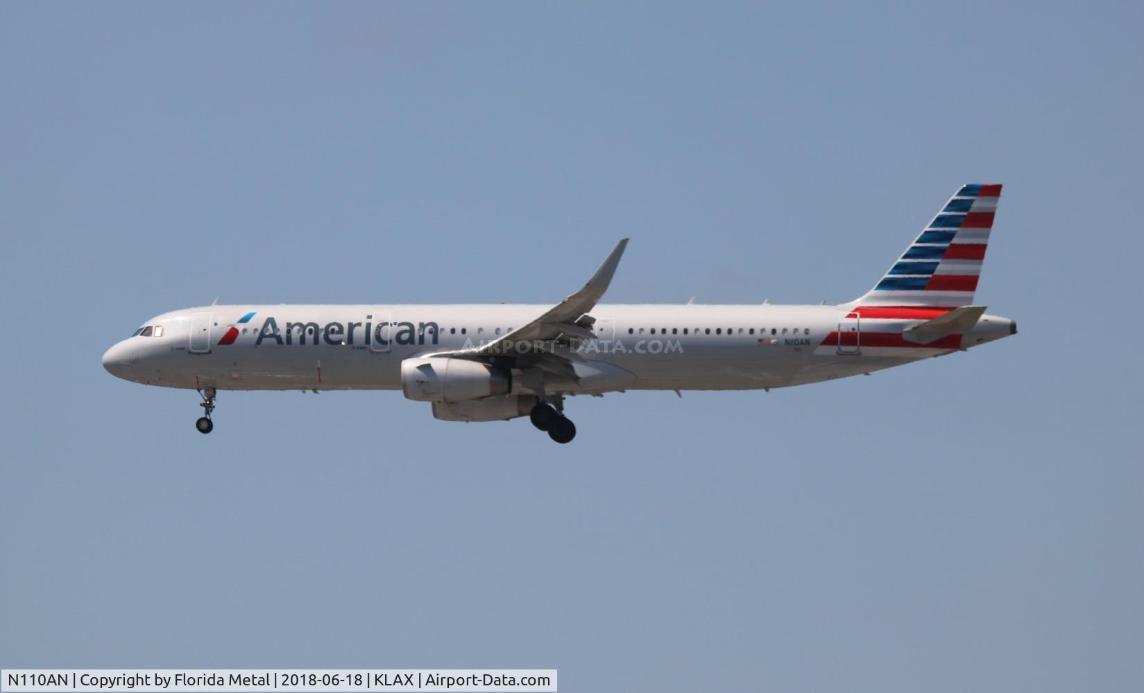 N110AN, 2014 Airbus A321-231 C/N 5975, AAL A321 zx