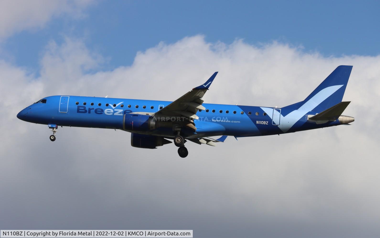 N110BZ, 2007 Embraer 190AR (ERJ-190-100IGW) C/N 19000075, MXY E190 zx