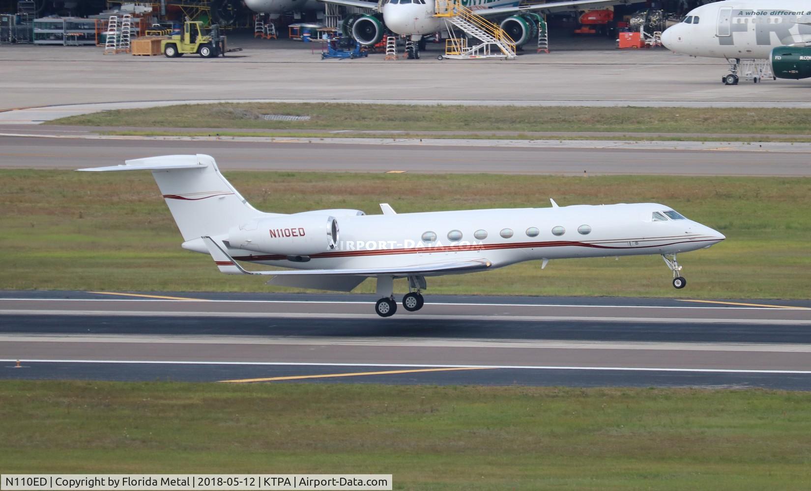 N110ED, 2006 Gulfstream Aerospace GV-SP (G500) C/N 5136, G550 zx
