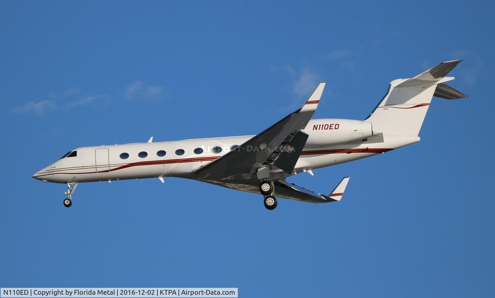 N110ED, 2006 Gulfstream Aerospace GV-SP (G500) C/N 5136, G550 zx