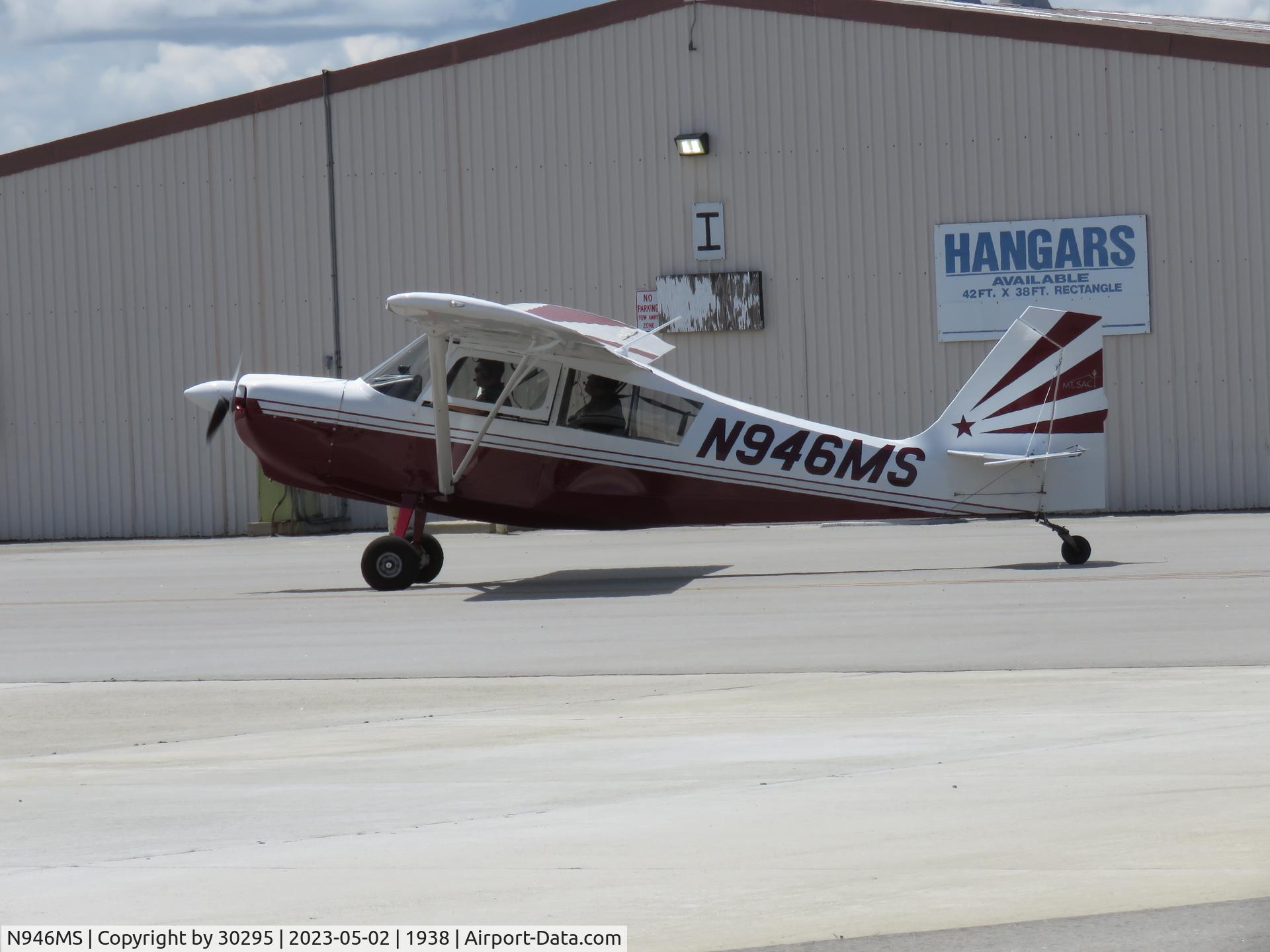 N946MS, 2015 American Champion 7ECA Aurora Citabria C/N 1411-2015, Headed to the taxiway