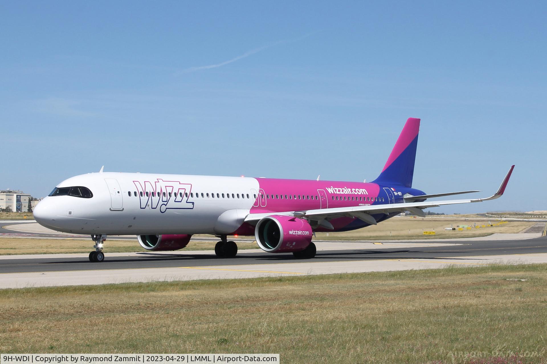 9H-WDI, 2022 Airbus A321-271NX C/N 11303, A321Neo 9H-WDI Wizzair Malta