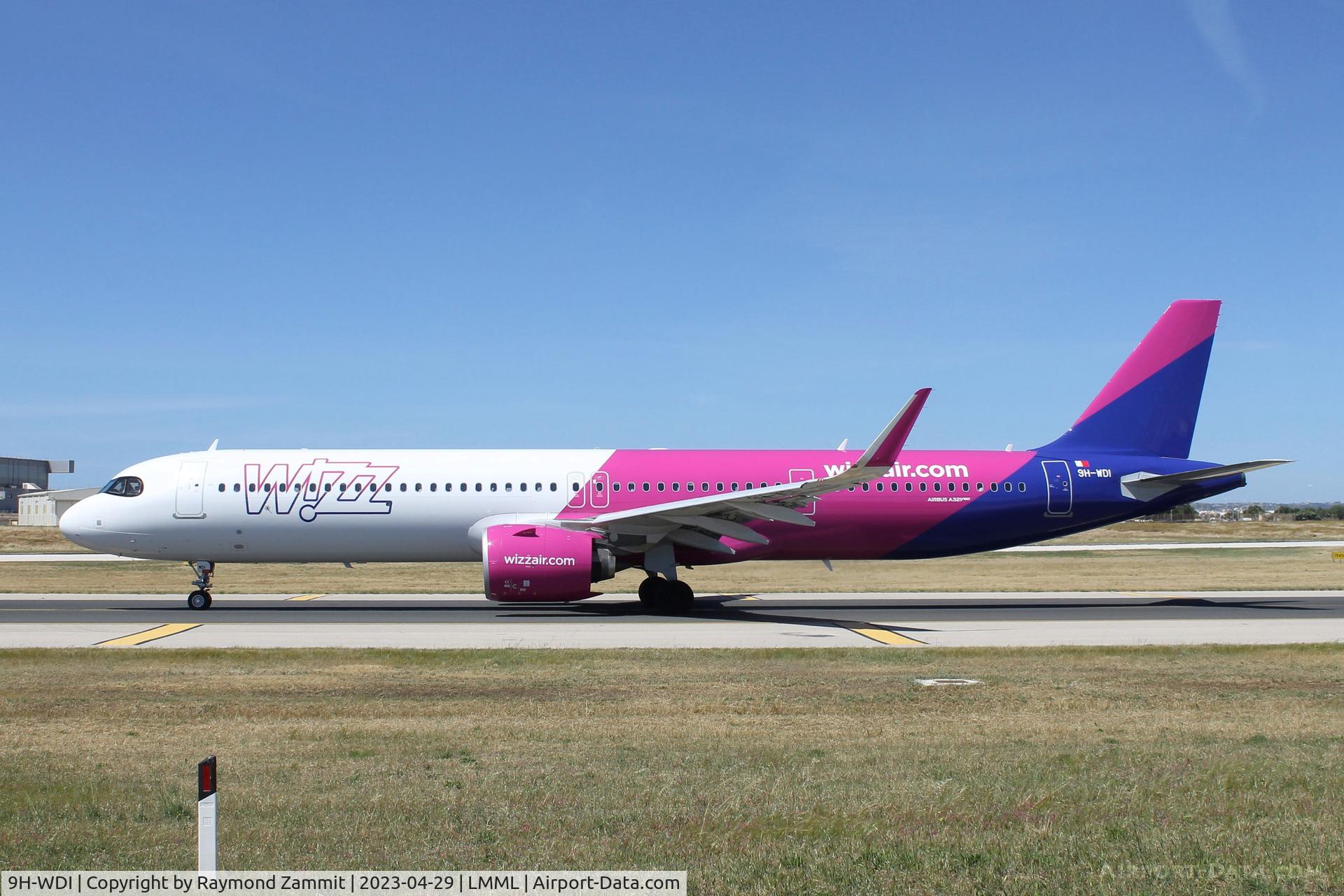 9H-WDI, 2022 Airbus A321-271NX C/N 11303, A321Neo 9H-WDI Wizzair Malta