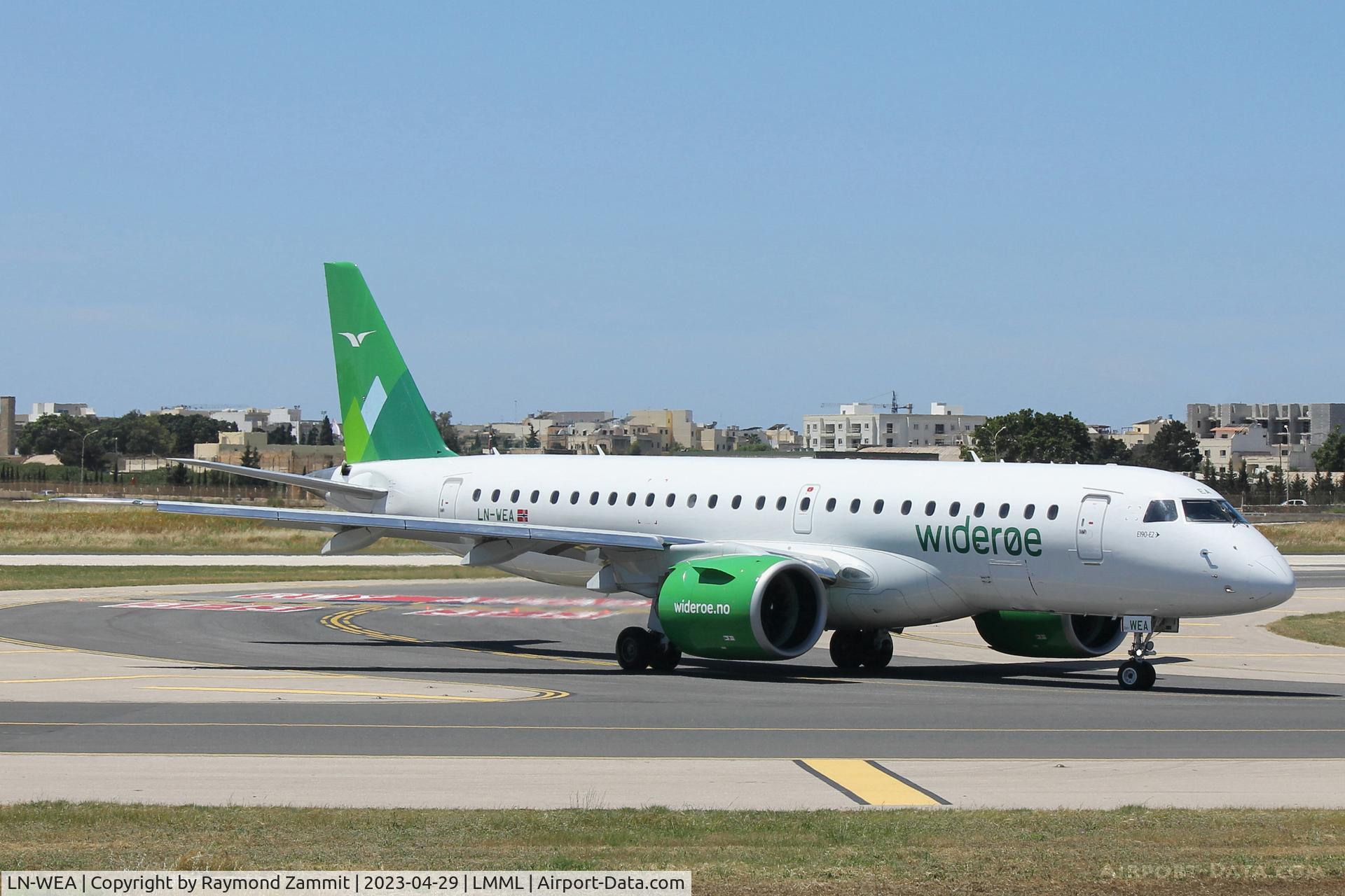 LN-WEA, 2018 Embraer 190-E2 (ERJ-190-300) C/N 19020009, Embraer 190-E2 LN-WEA Wideroe