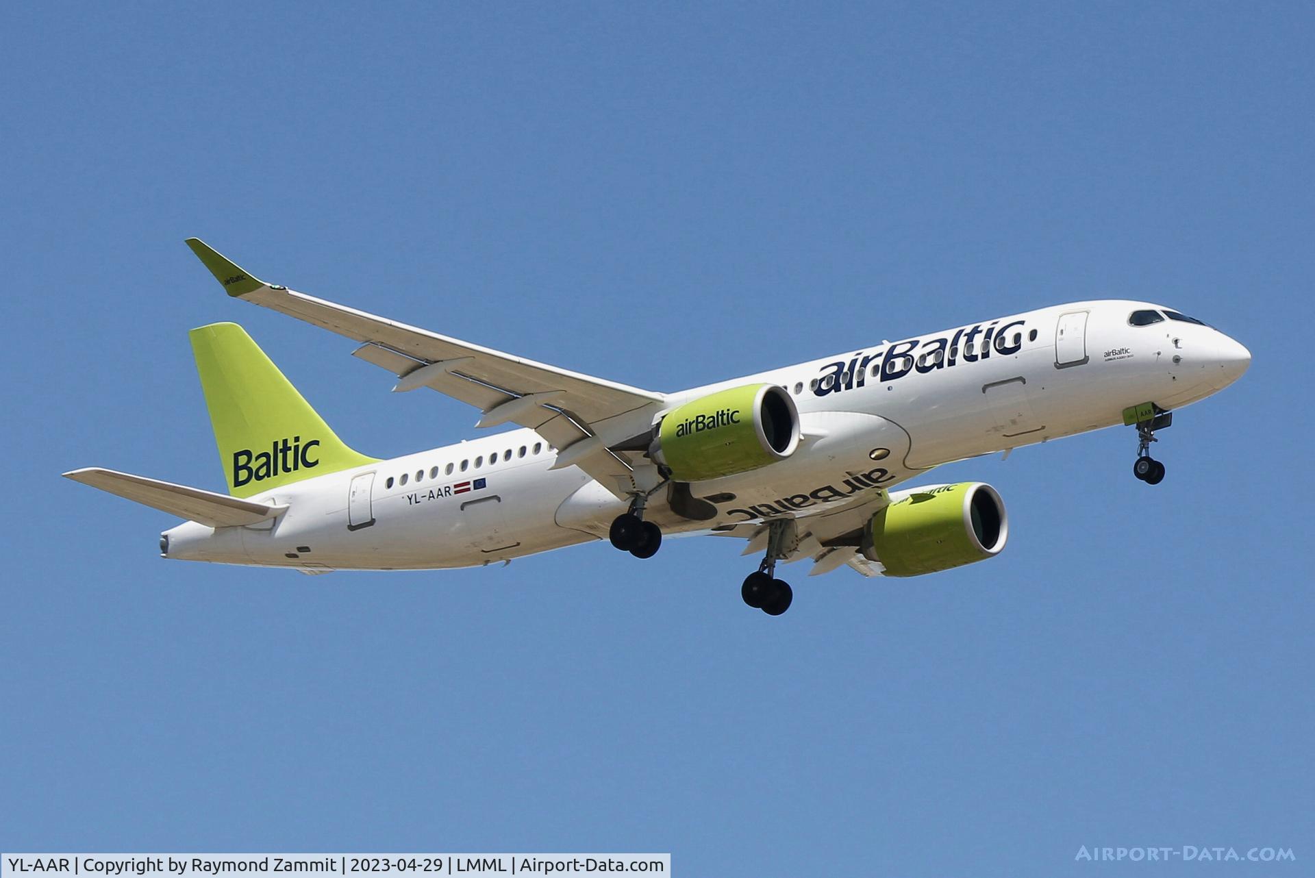 YL-AAR, 2019 Airbus A220-300 C/N 55053, A220 YL-AAR Air Baltic