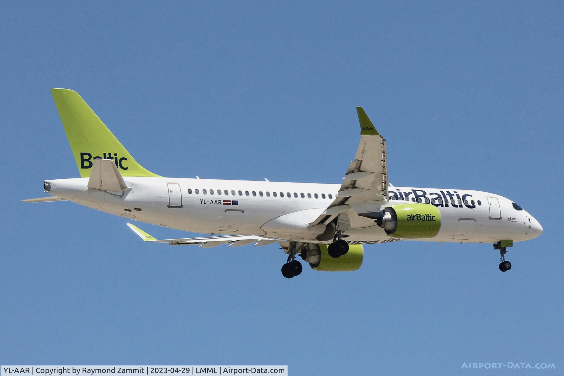 YL-AAR, 2019 Airbus A220-300 C/N 55053, A220 YL-AAR Air Baltic