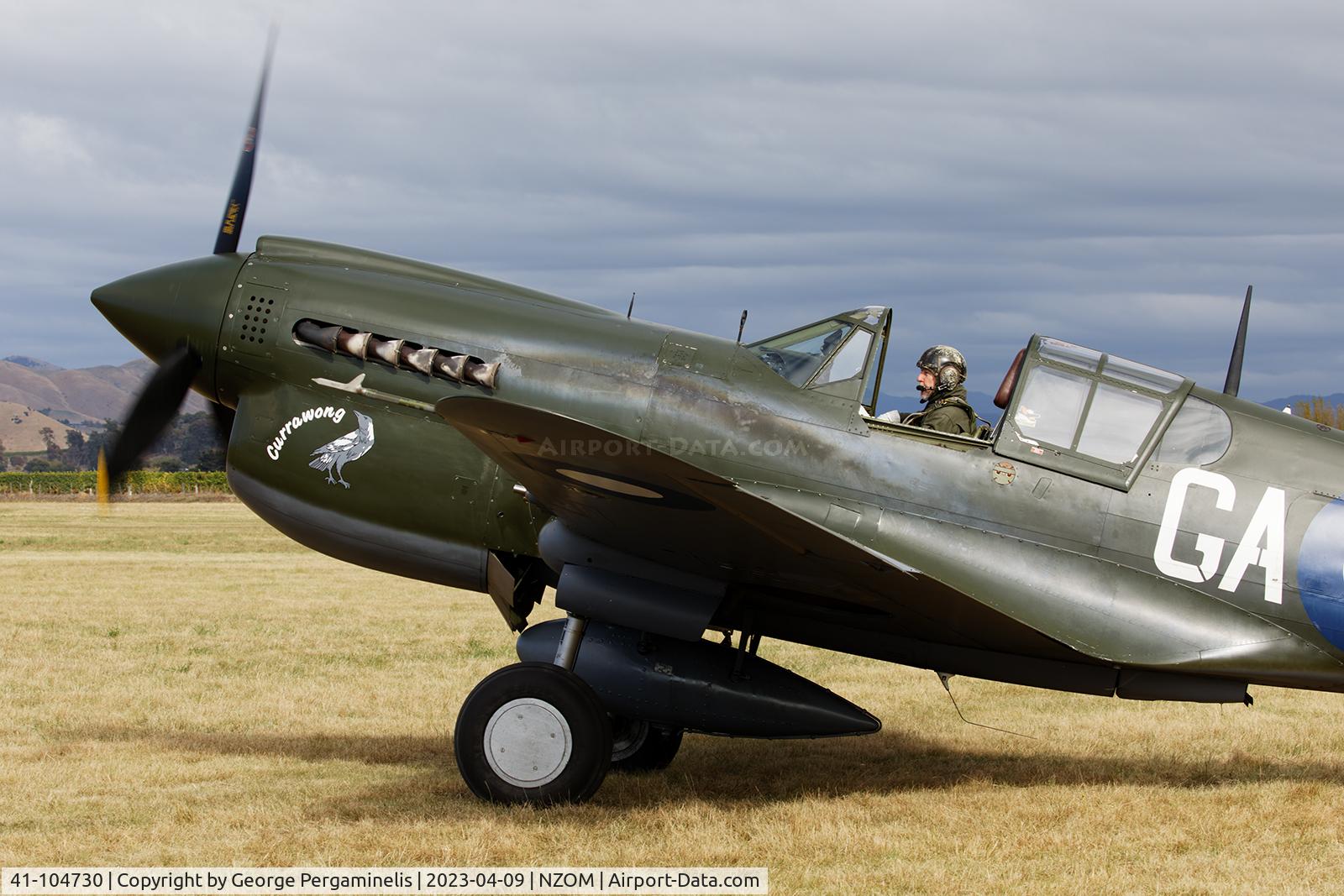 41-104730, 1943 Curtiss P-40N Warhawk C/N 28492, Classic Fighters Airshow 2023.