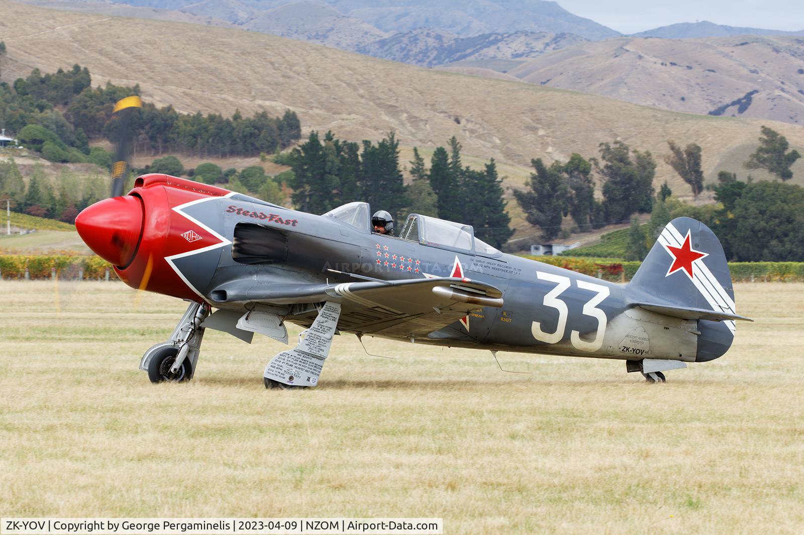 ZK-YOV, Yakovlev Yak-3U C/N 001-3/2005, Classic Fighters Airshow 2023.