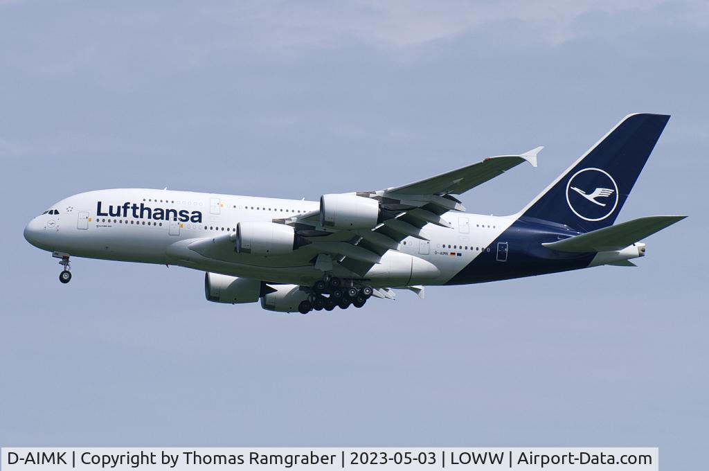 D-AIMK, 2013 Airbus A380-841 C/N 118, Lufthansa Airbus A380