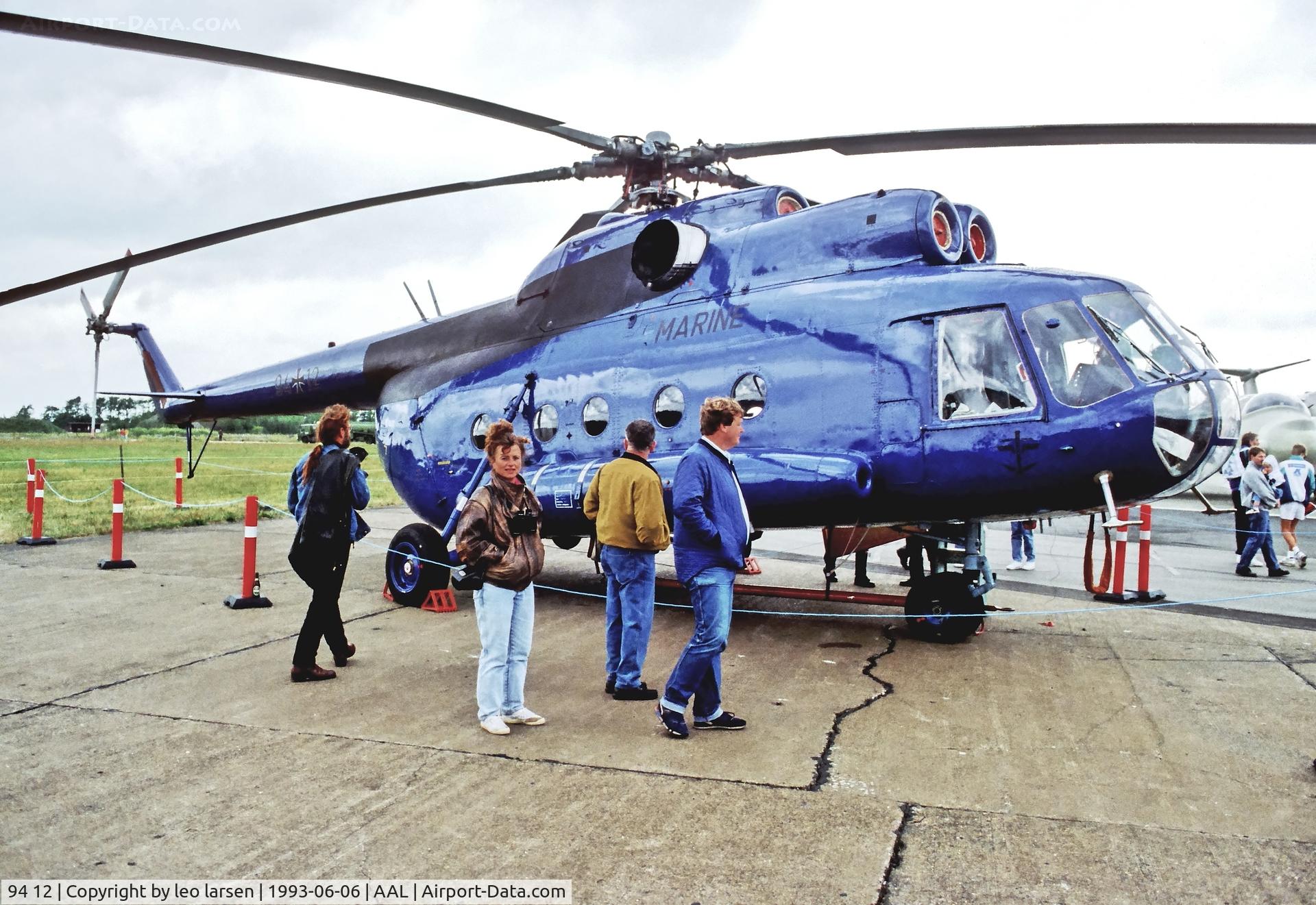 94 12, 1977 Mil Mi-8TB C/N 10574, FSN Aalborg open house 6.6.1993.ex 831 East German Navy