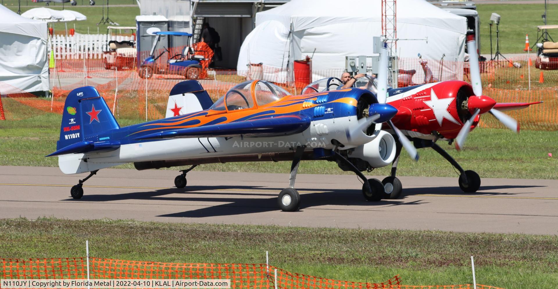 N110JY, 2017 YAK110 LLC Yak-110 C/N 001, Yak-110 zx