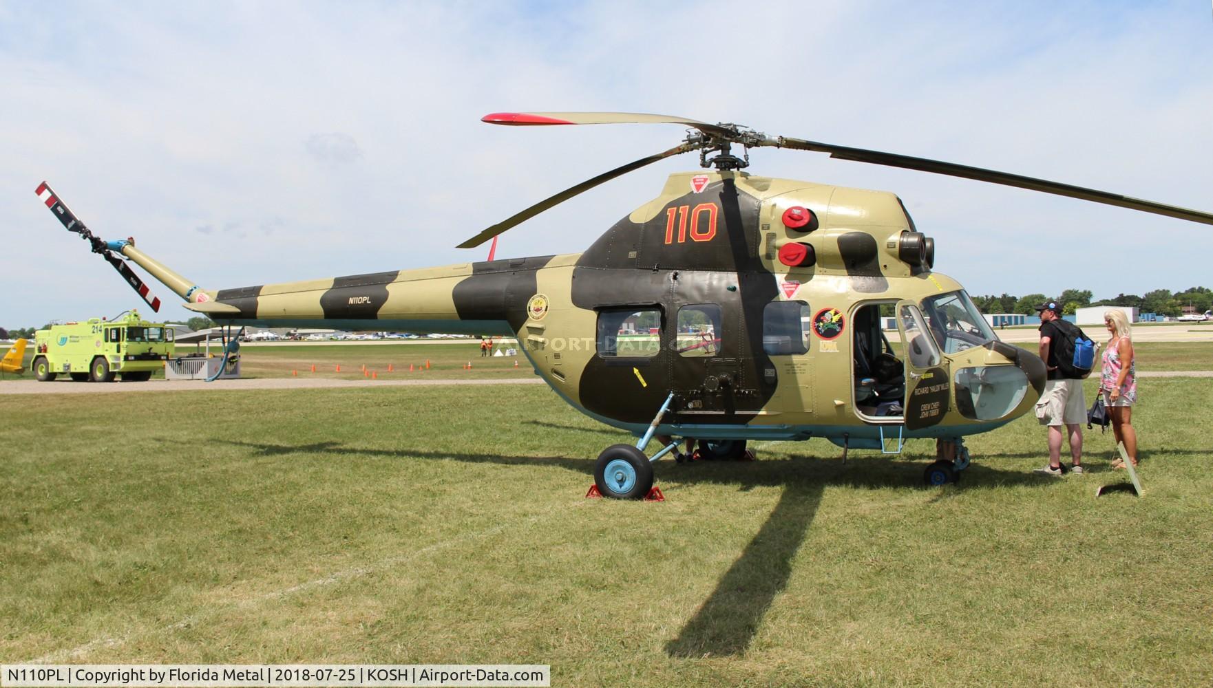 N110PL, 1974 PZL-Swidnik MI-2 C/N 563648094, OSH 2019 zx