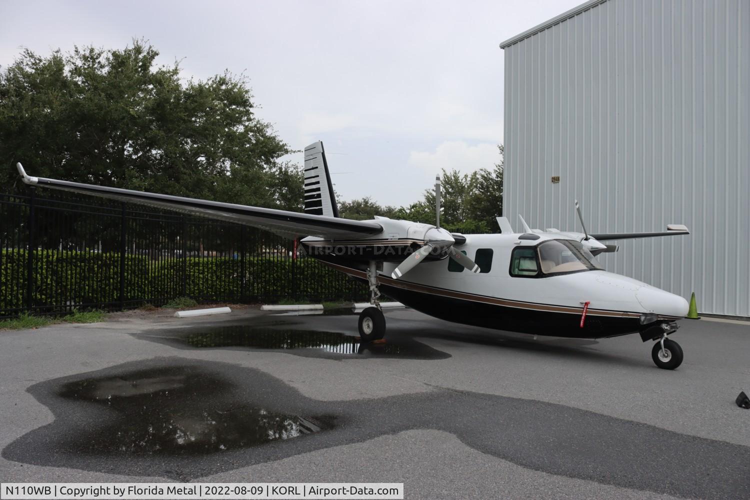 N110WB, 1962 Aero Commander 500B Commander C/N 500B-1203-98, AC 500 zx