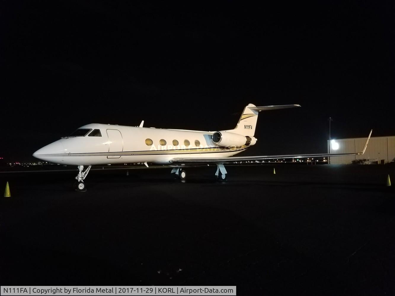 N111FA, 1980 Gulfstream American G-1159A Gulfstream III C/N 307, G-III zx