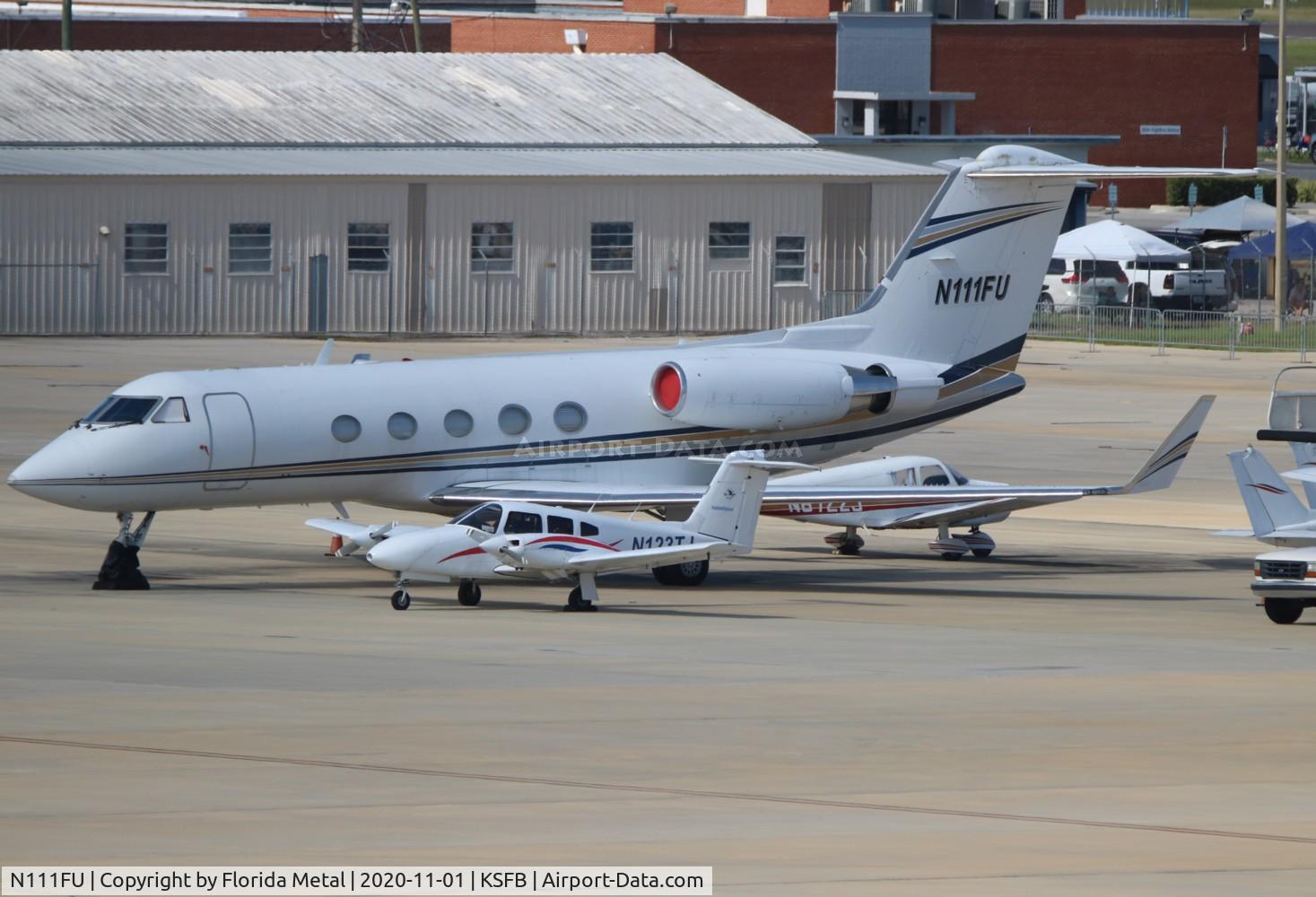 N111FU, 1980 Grumman G1159A Gulfstream III C/N 307, G-III zx