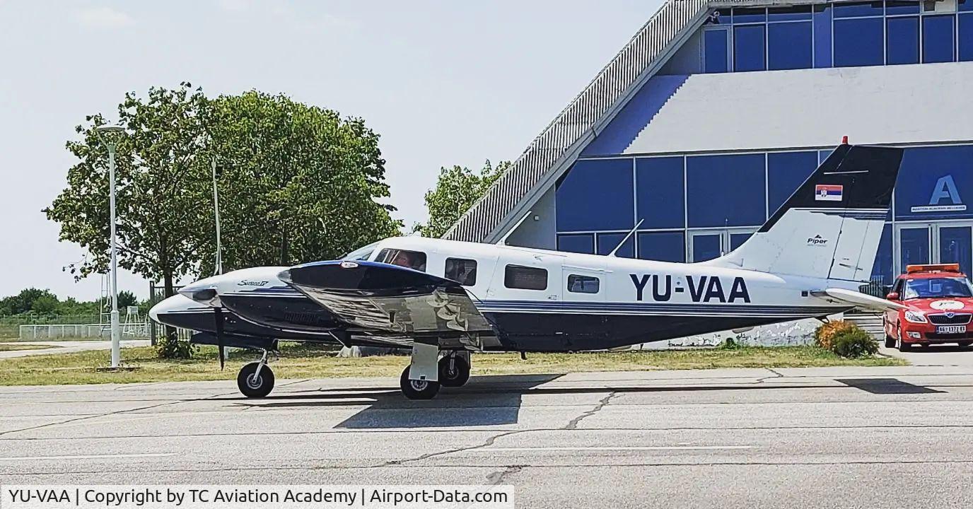 YU-VAA, 1996 Piper PA-34-220T Seneca IV C/N 34-47014, YU-VAA Vrsac Airport