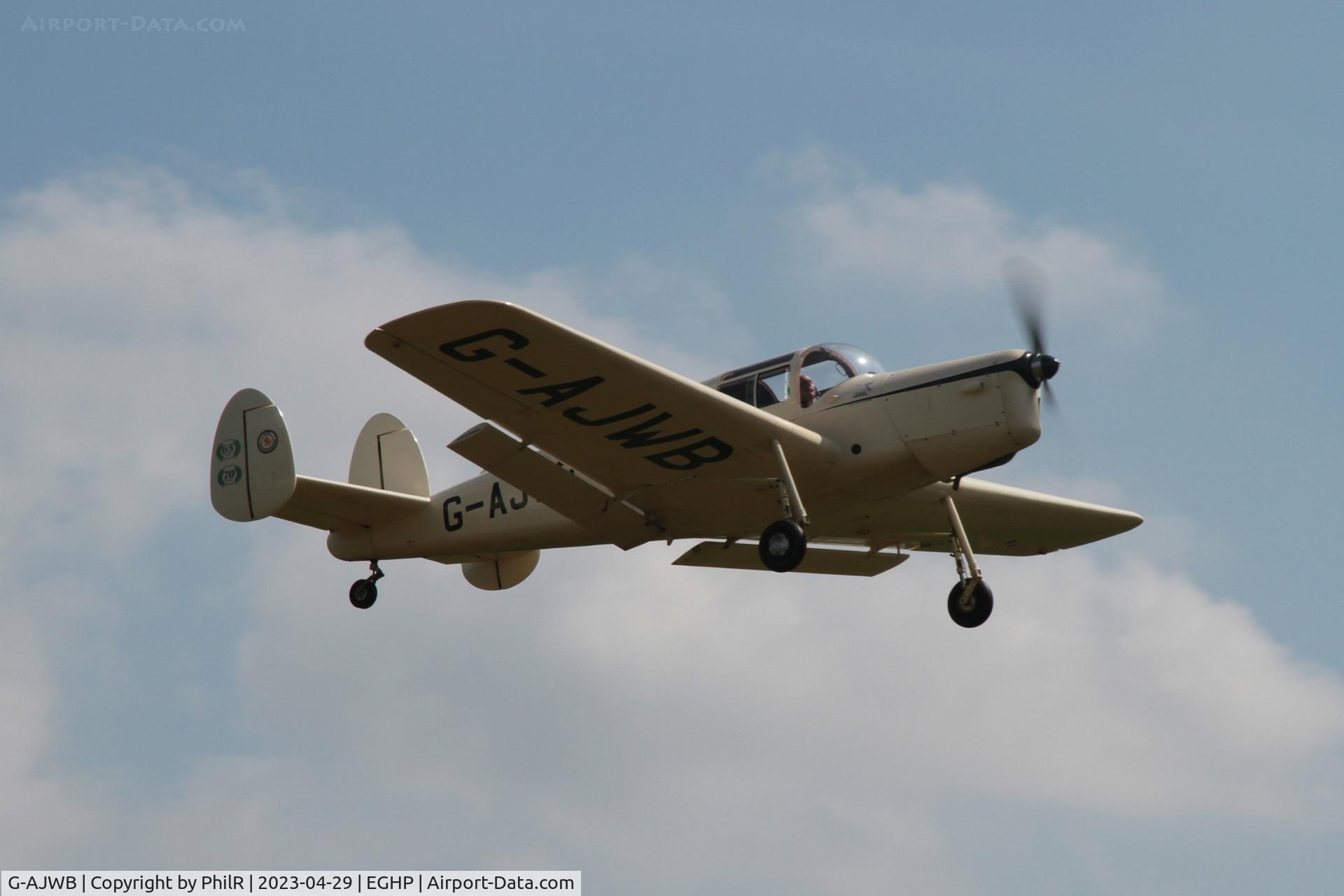 G-AJWB, 1946 Miles M38 Messenger 2A C/N 6699, G-AJWB 1946 Miles M38 Messenger 2A Popham