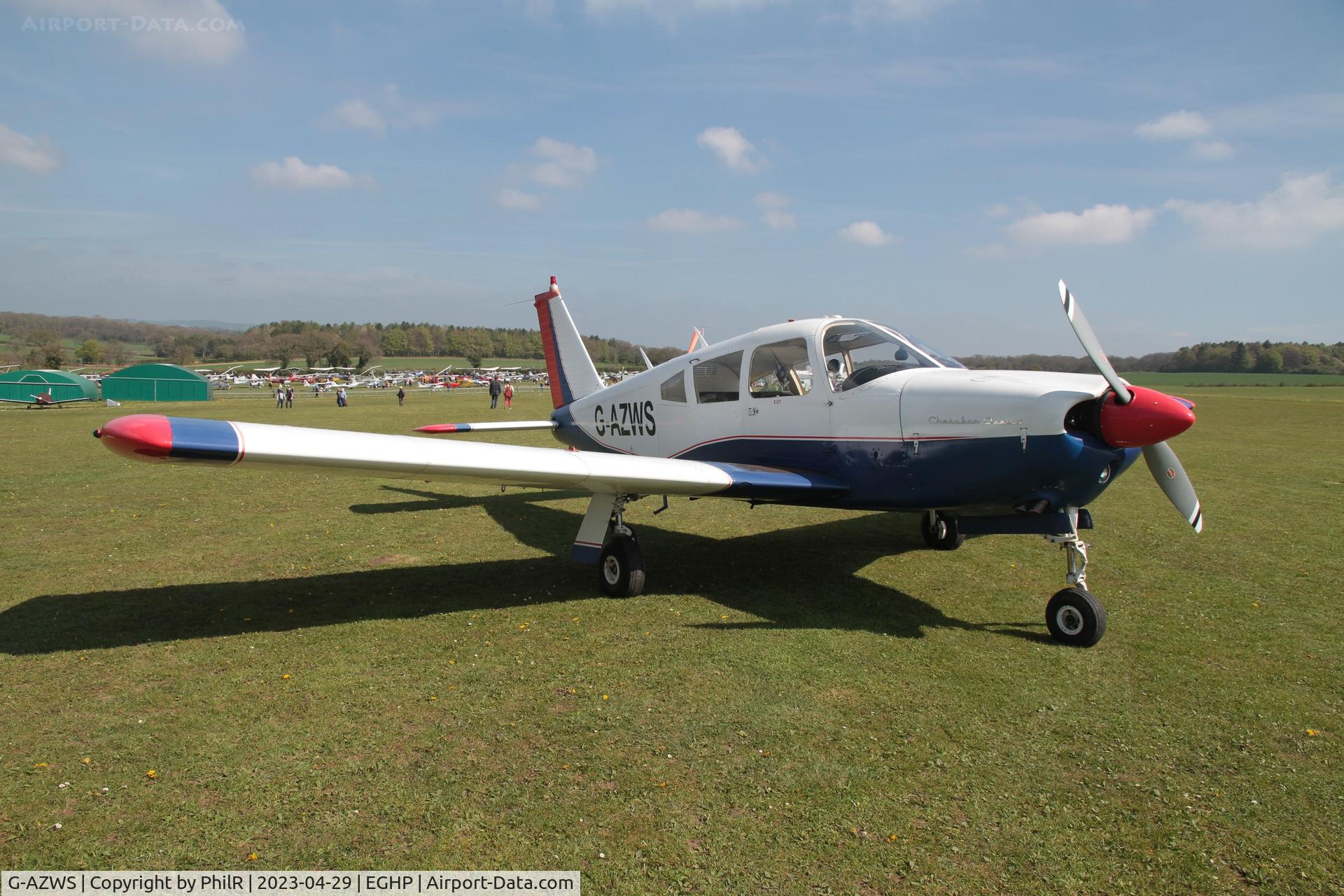 G-AZWS, 1969 Piper PA-28R-180 Cherokee Arrow C/N 28R-30749, G-AZWS 1969 Piper PA-28 Cherokee Arrow Popham