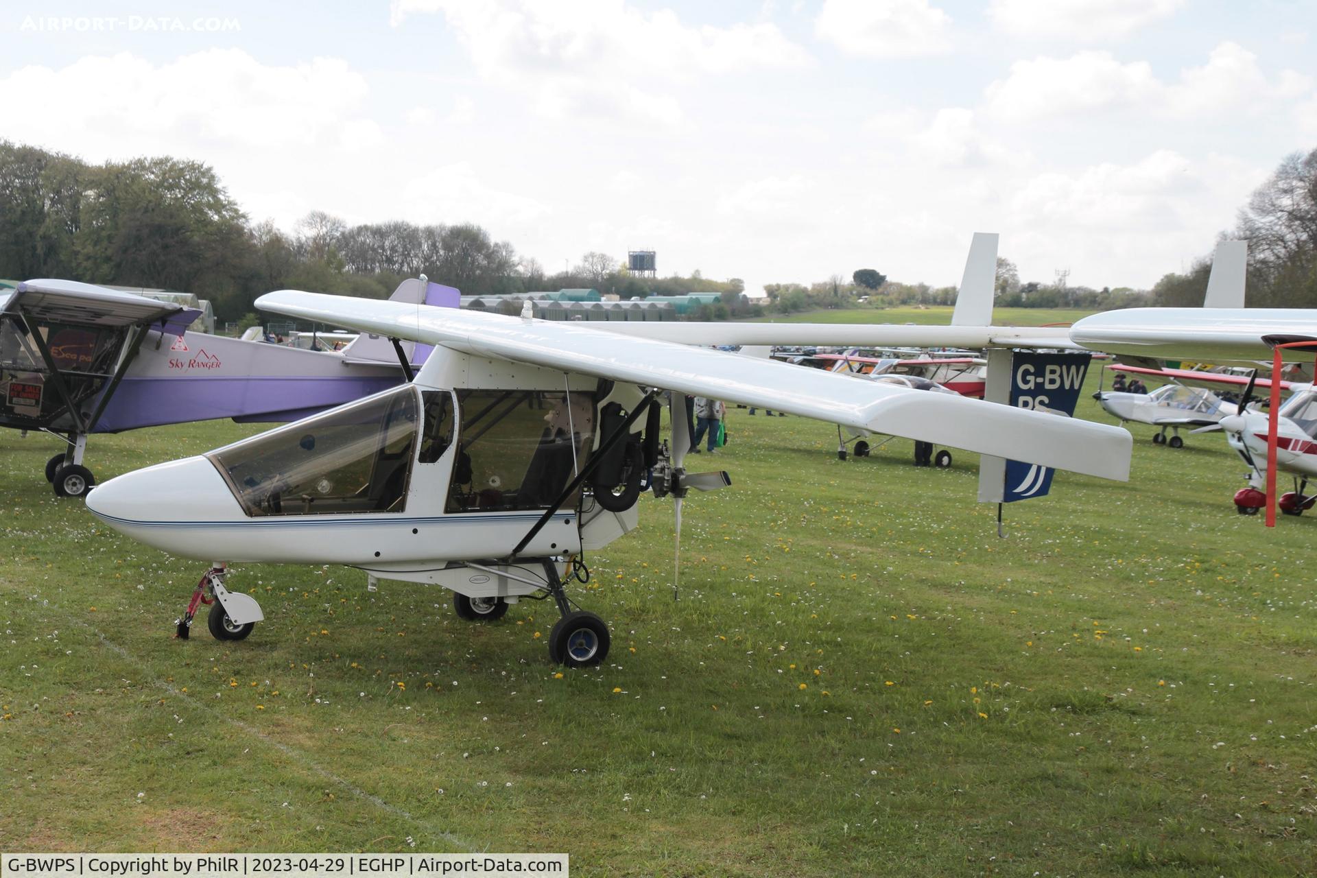 G-BWPS, 1996 CFM Streak Shadow SA C/N PFA 206-12954, G-BWPS 1996 Streak Shadow SA Popham