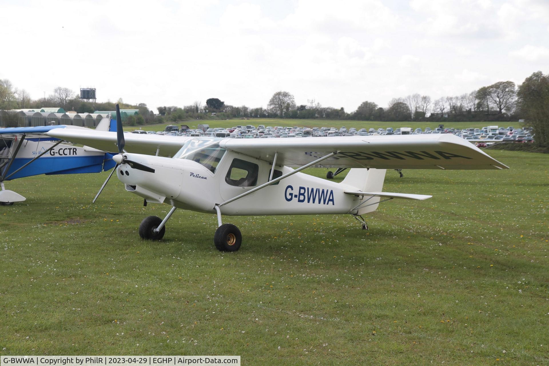 G-BWWA, 1996 Ultravia Pelican Club GS C/N PFA 165-12242, G-BWWA 1996 Ultravia Pelican Club GS Popham
