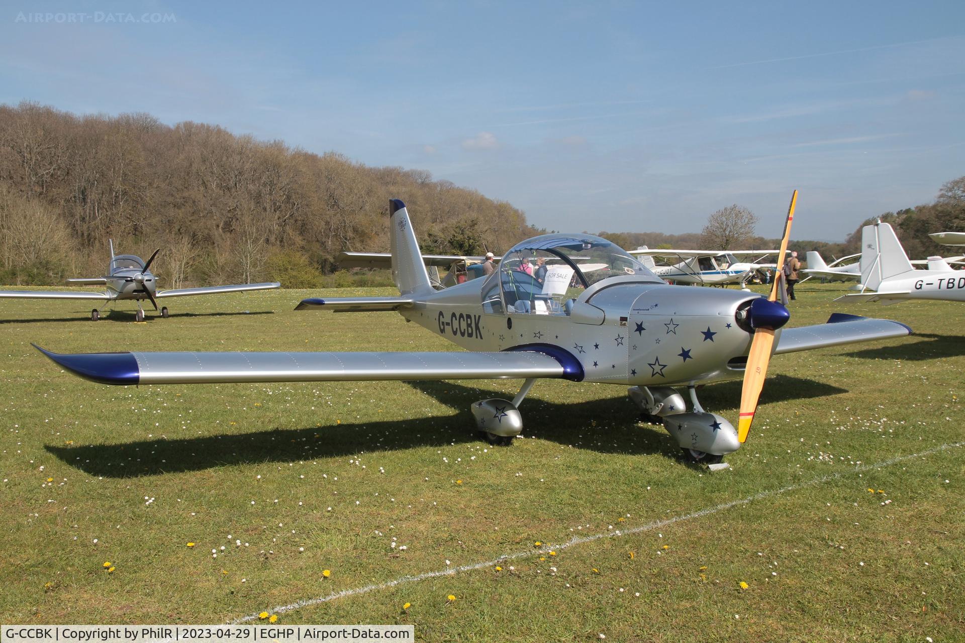 G-CCBK, 2003 Aerotechnik EV-97 Eurostar C/N PFA 315-14025, G-CCBK 2003 Aerotechnil EV-97 Eurostar Popham