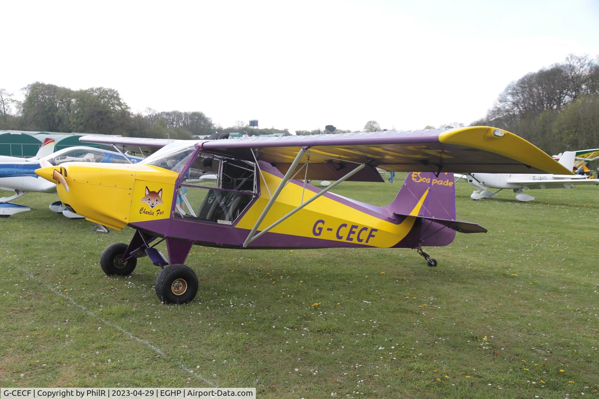 G-CECF, 2006 Just Aircraft Escapade Jabiru (3) C/N BMAA/HB/496, G-CECF 2006 Escapade Jabiru(1) Popham