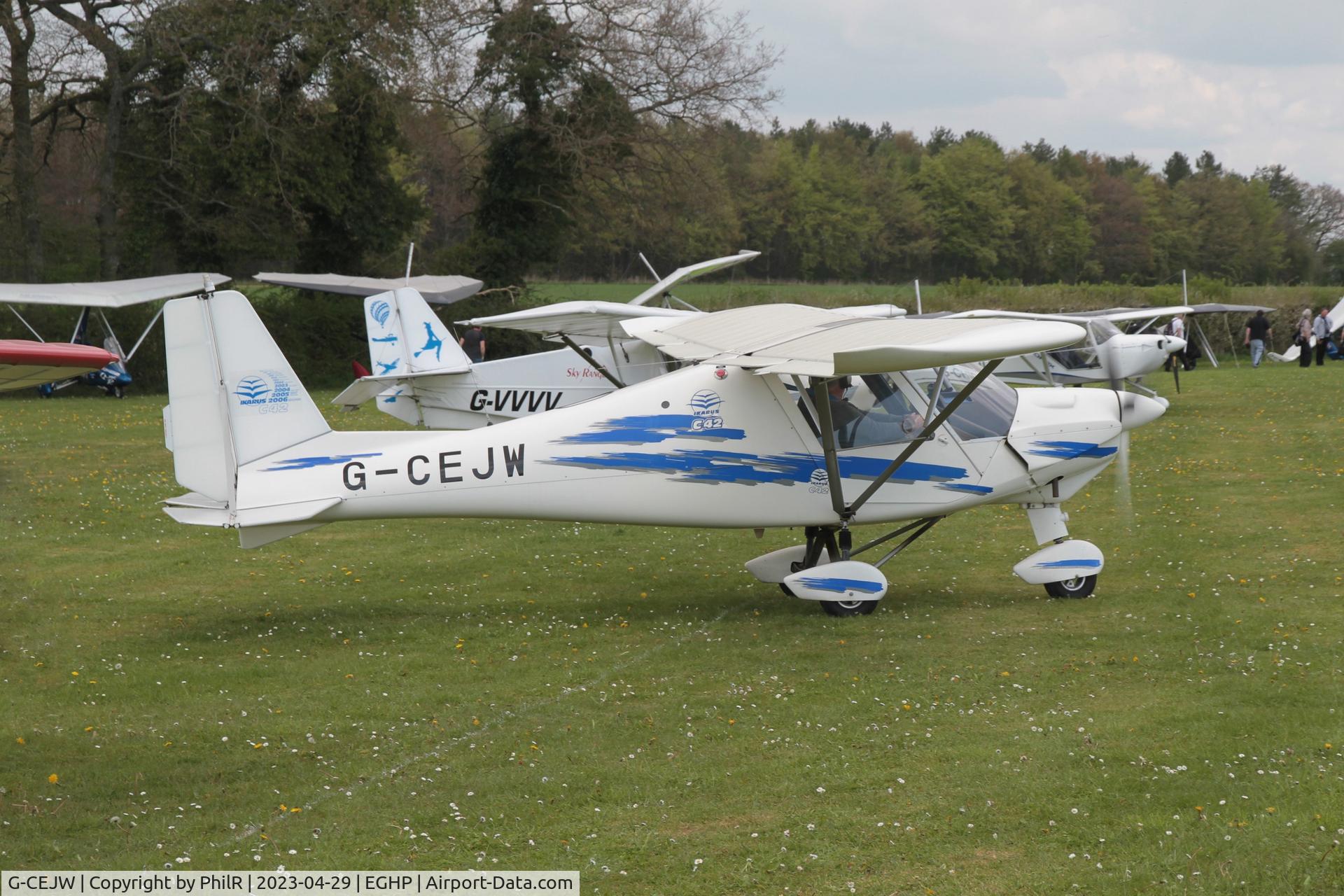 G-CEJW, 2006 Comco Ikarus C42 Cyclone FB80 C/N 0612-6860, G-CEJW 2006 Aersport Ltd Ikarus C42 FB80 Popham