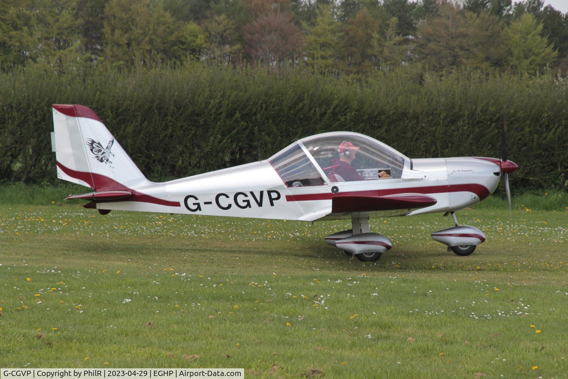 G-CGVP, 2011 Aerotechnik EV-97 Eurostar C/N LAA 315-15047, G-CGVP 2011 Aerotechnik EV-97 Eurostar Popham