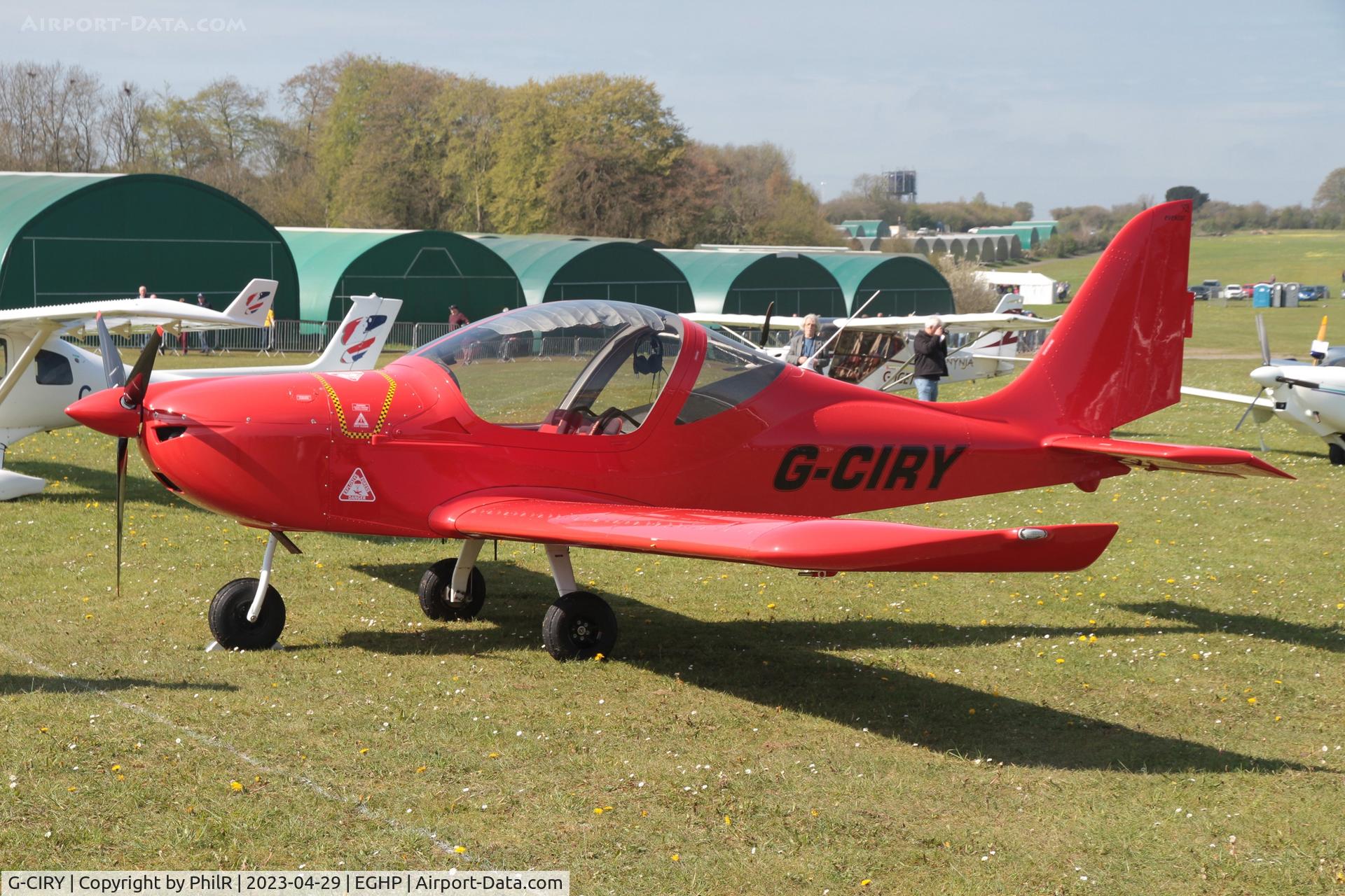 G-CIRY, 2015 Evektor EV-97 Eurostar SL C/N 2015-4222, G-CIRY 2015 Light Sport Aviation Ltd EV-97 Eurostar SL Microlight Popham