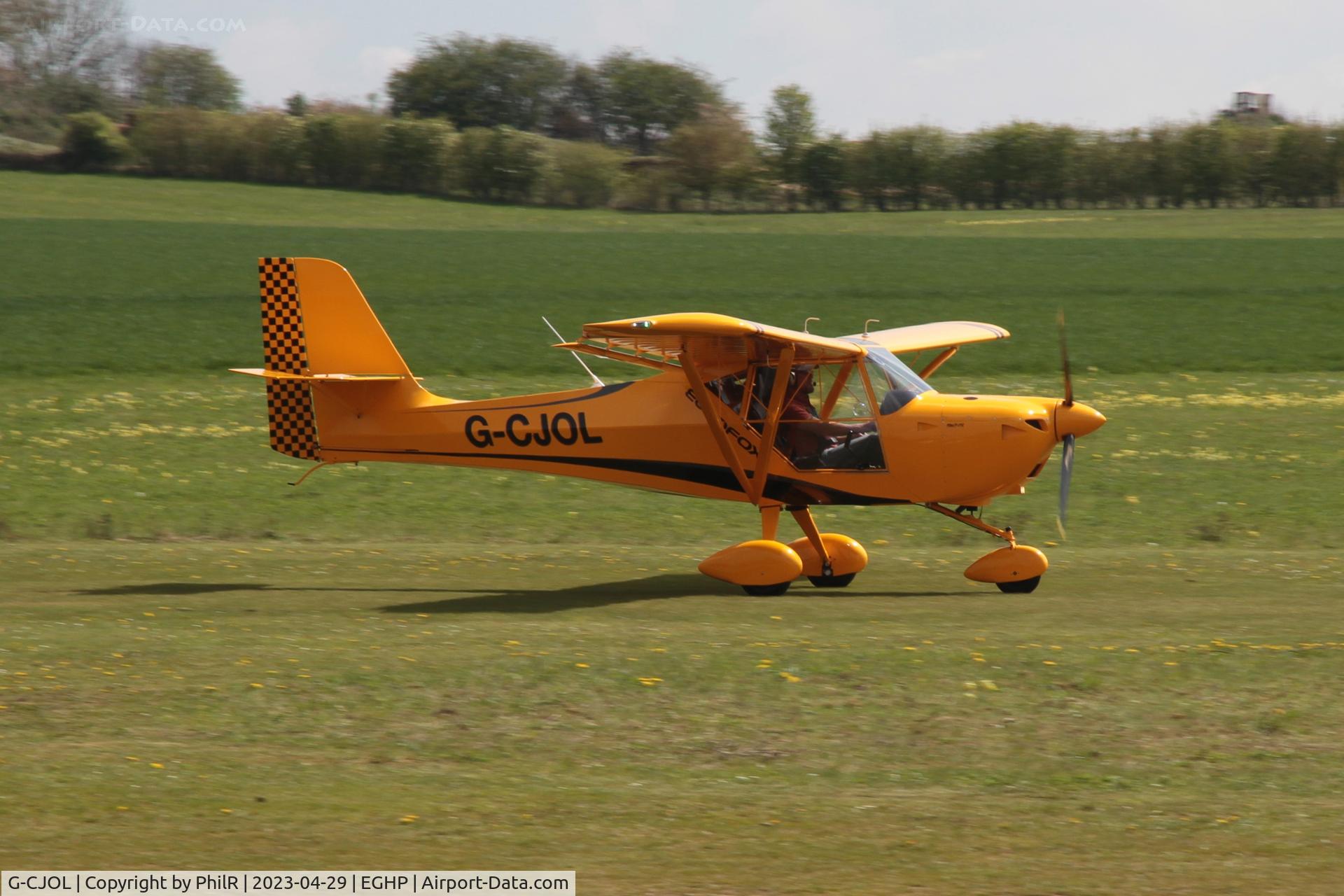 G-CJOL, 2017 Aeropro Eurofox 3K C/N 50416, G-CJOL 2017 Ascent Industries Ltd Eurofox 3K Popham 29.04.23