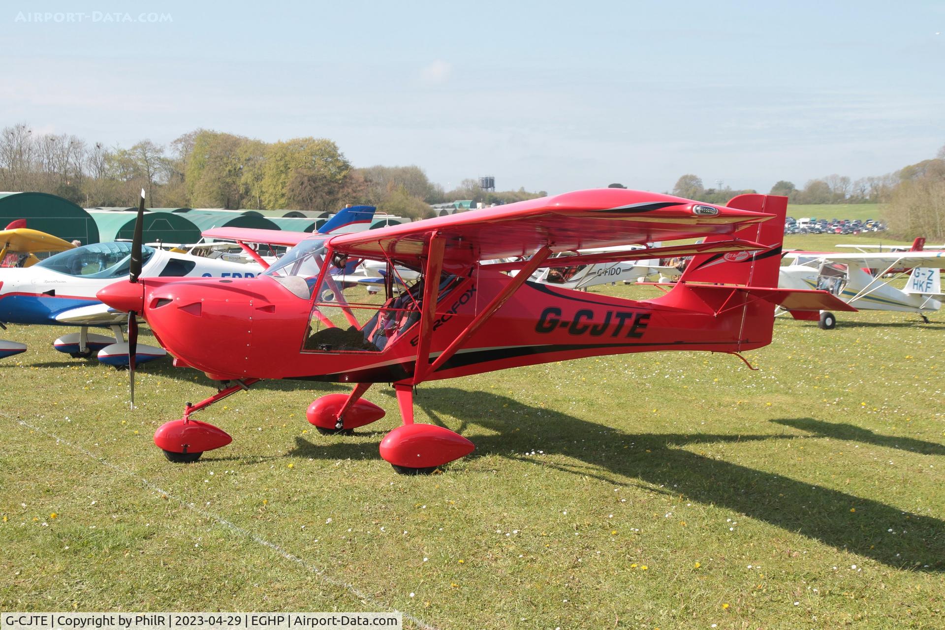 G-CJTE, 2017 Aeropro Eurofox 3K C/N 50917, G-CJTE 2017 Ascent Industries Ltd Eurofox 3K Popham