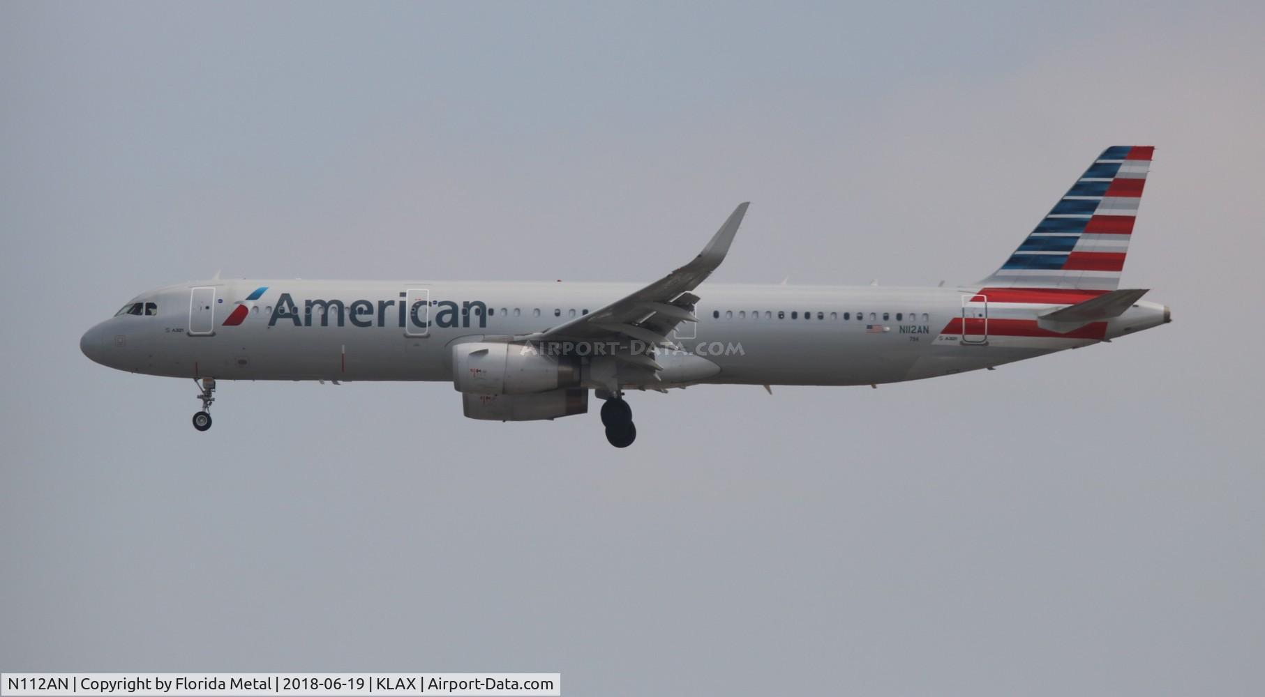 N112AN, 2014 Airbus A321-231 C/N 5991, AAL A321 zx