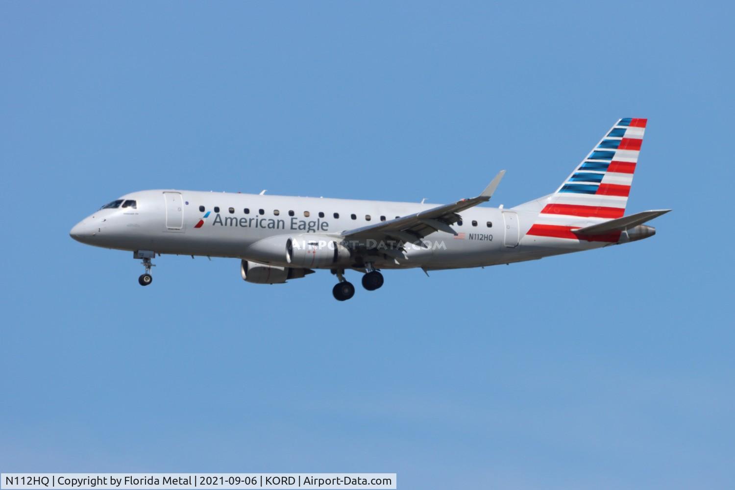 N112HQ, 2007 Embraer 175LR (ERJ-170-200LR) C/N 17000174, Republic/Eagle E175 zx