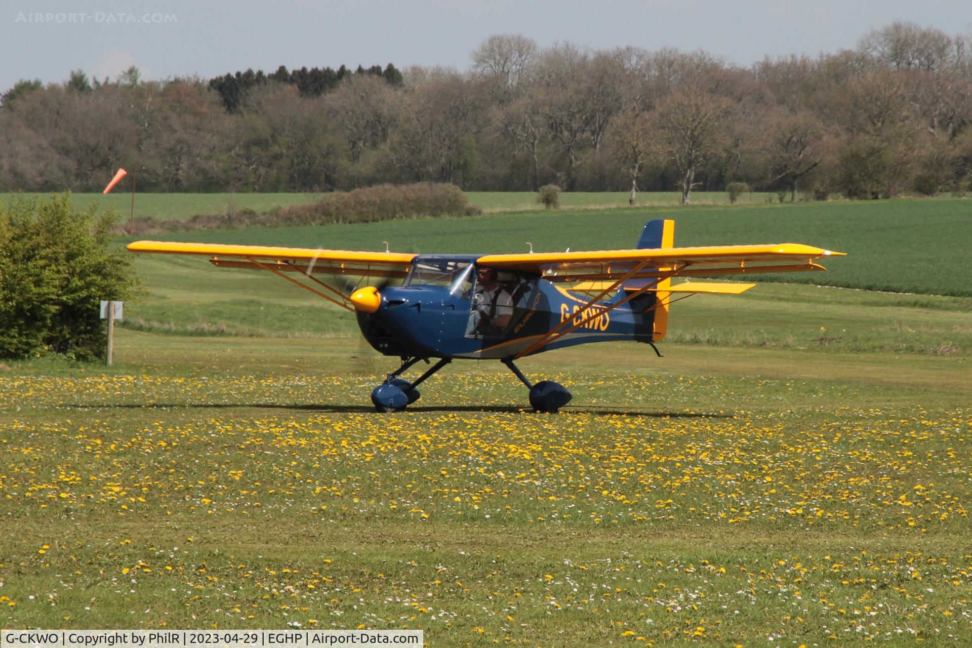 G-CKWO, 2018 Aeropro Eurofox 912(iS) C/N LAA 376-15522, G-CKWO 2018 Eurofox 912(S) Popham