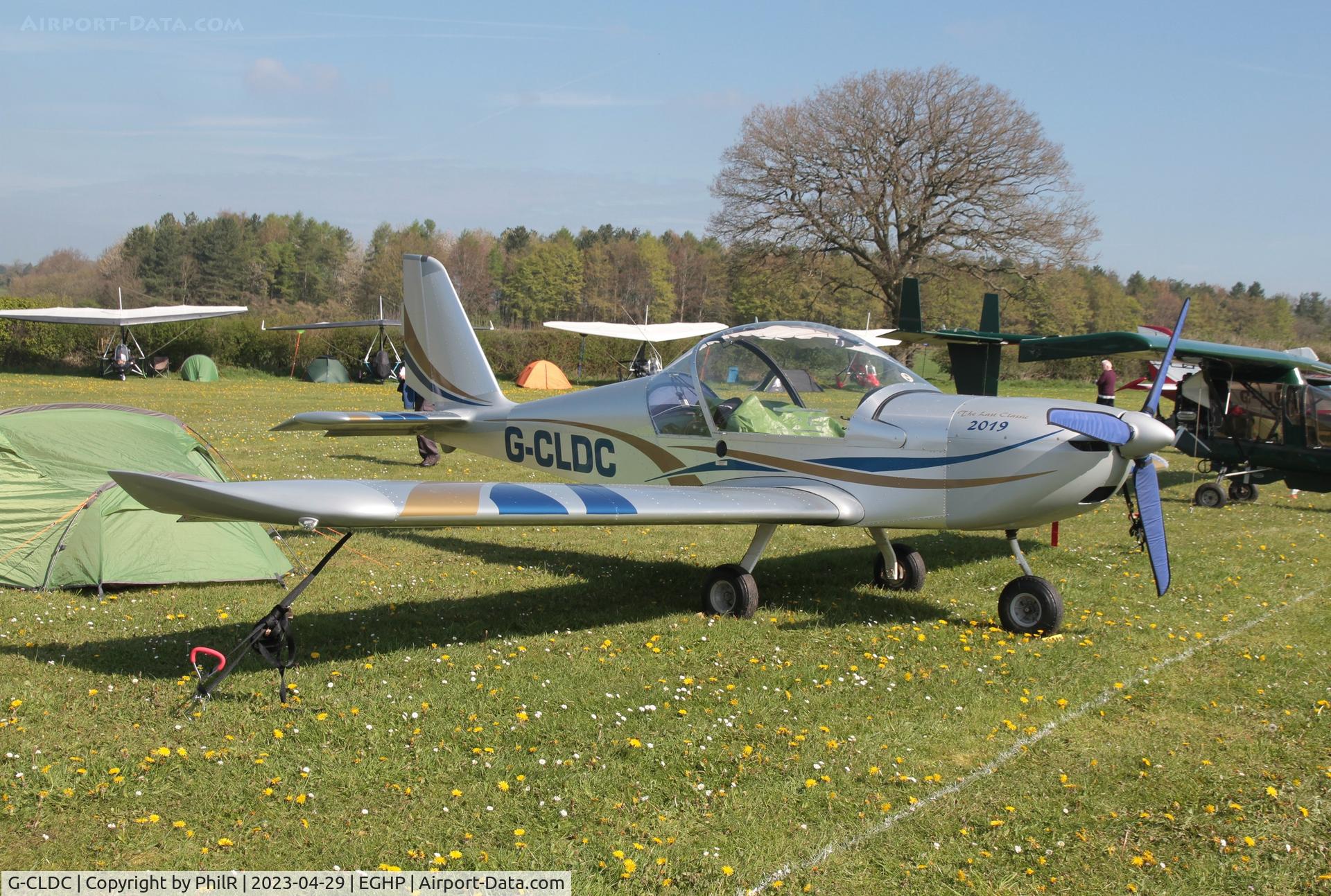 G-CLDC, 2019 Aerotechnik EV-97A Eurostar C/N LAA 315A-14907, G-CLDC 2019 Aerotechnik EV-97 Eurostar Popham