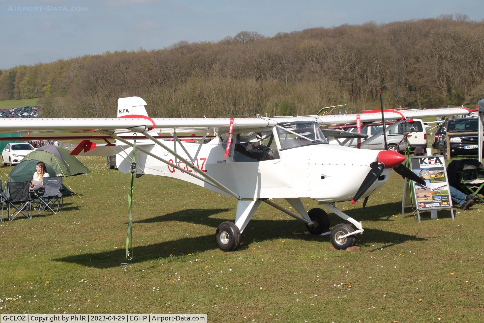 G-CLOZ, 2020 Sprite KFA Explorer C/N LAA 417-15662, G-CLOZ 2022 KFA Explorer Popham