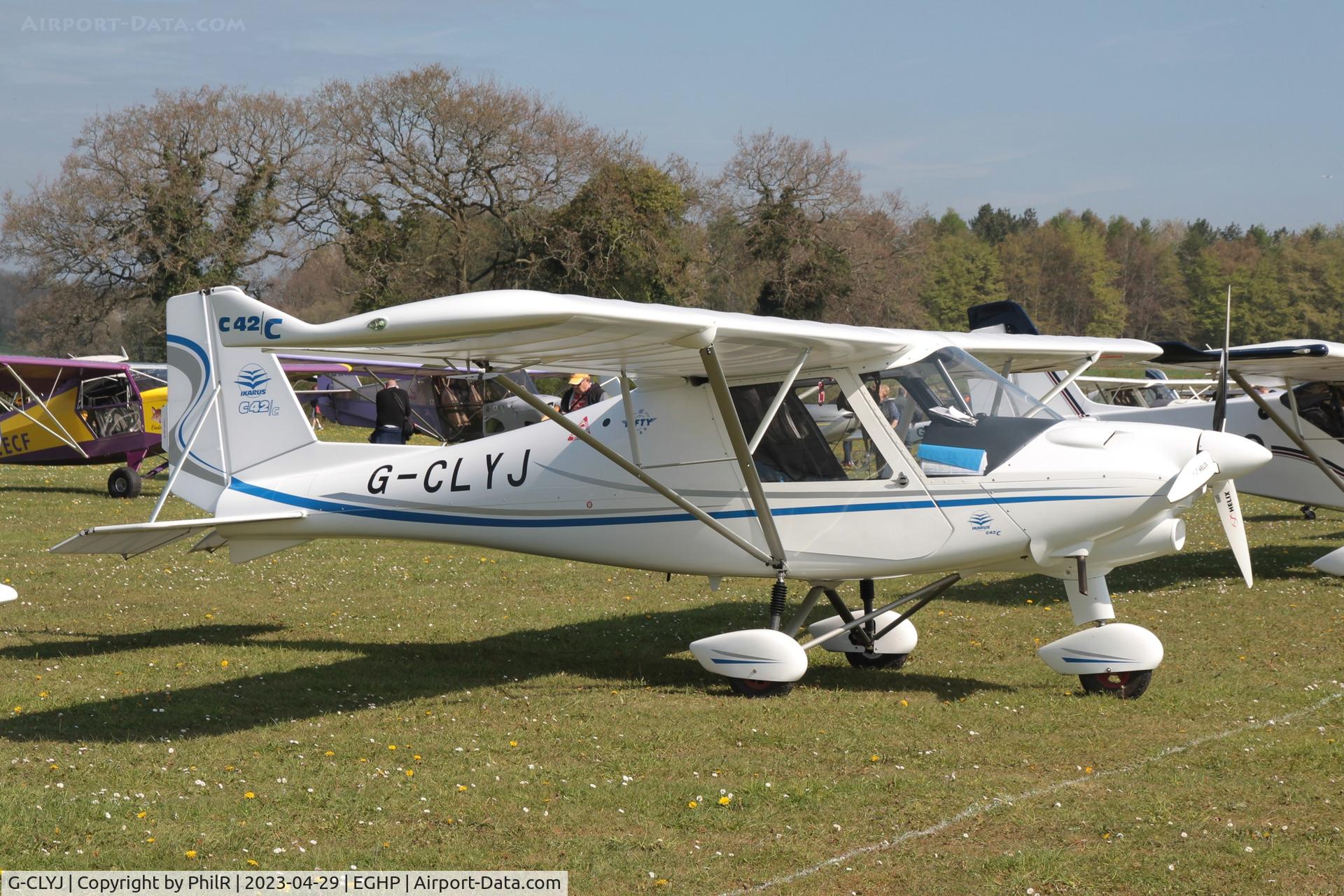 G-CLYJ, Comco Ikarus C42 FB100 Charlie C/N 2011-7620, G-CLYJ 2021 The Light Aircraft Company Ltd Ikarus C42 FB100  Charlie Popham