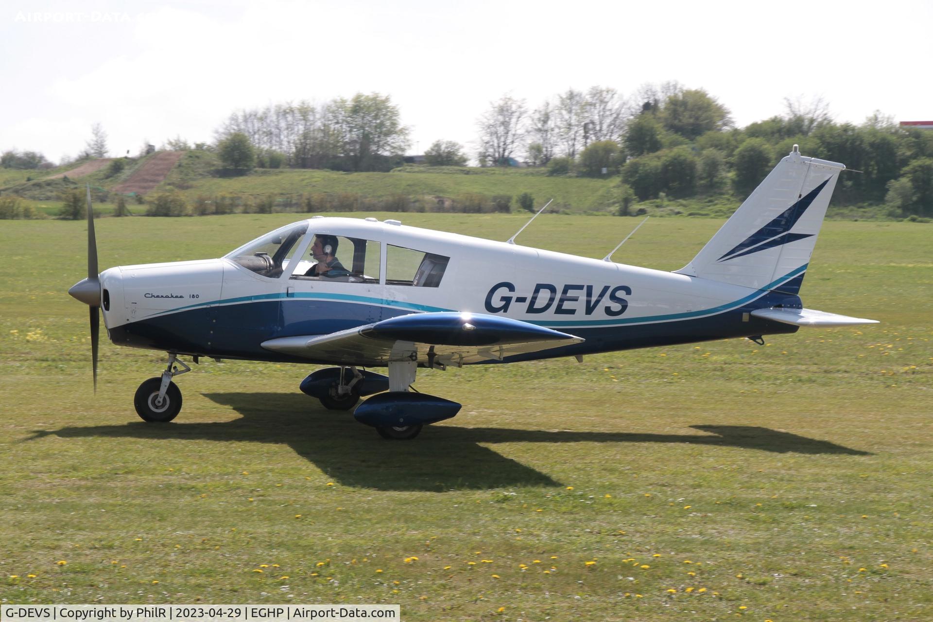 G-DEVS, 1962 Piper PA-28-180 Cherokee C/N 28-830, G-DEVS 1962 Piper PA-28 Cherokee Popham