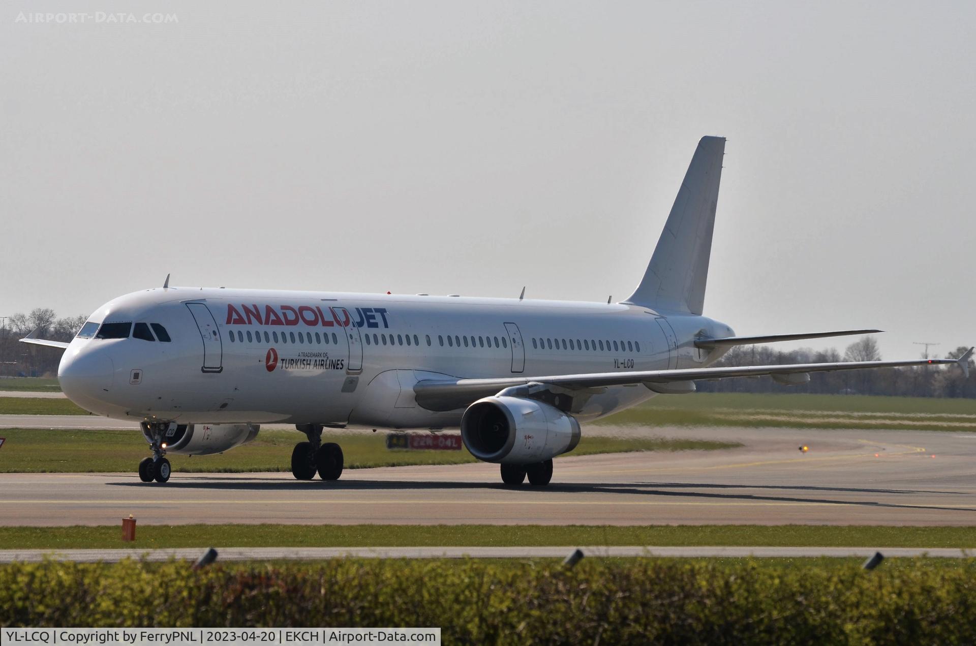 YL-LCQ, 2004 Airbus A321-231 C/N 2211, SmartLynx A321 operating for Anadolu