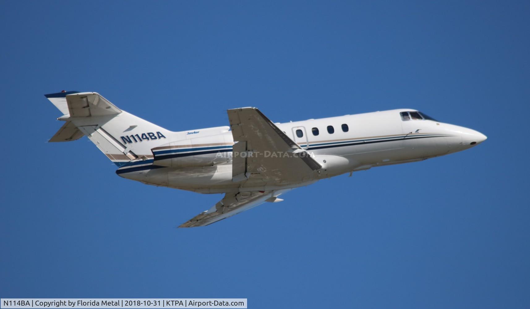 N114BA, 1982 British Aerospace HS.125-700A C/N 257170, HS700 zx