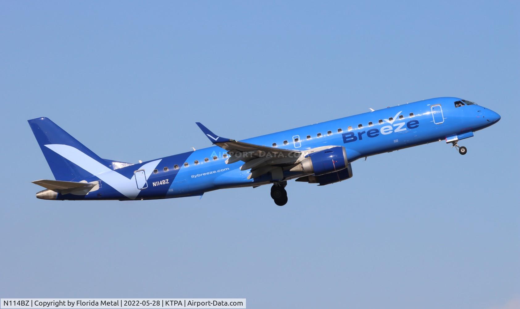 N114BZ, 2007 Embraer 190AR (ERJ-190-100IGW) C/N 19000092, MXY E190 zx