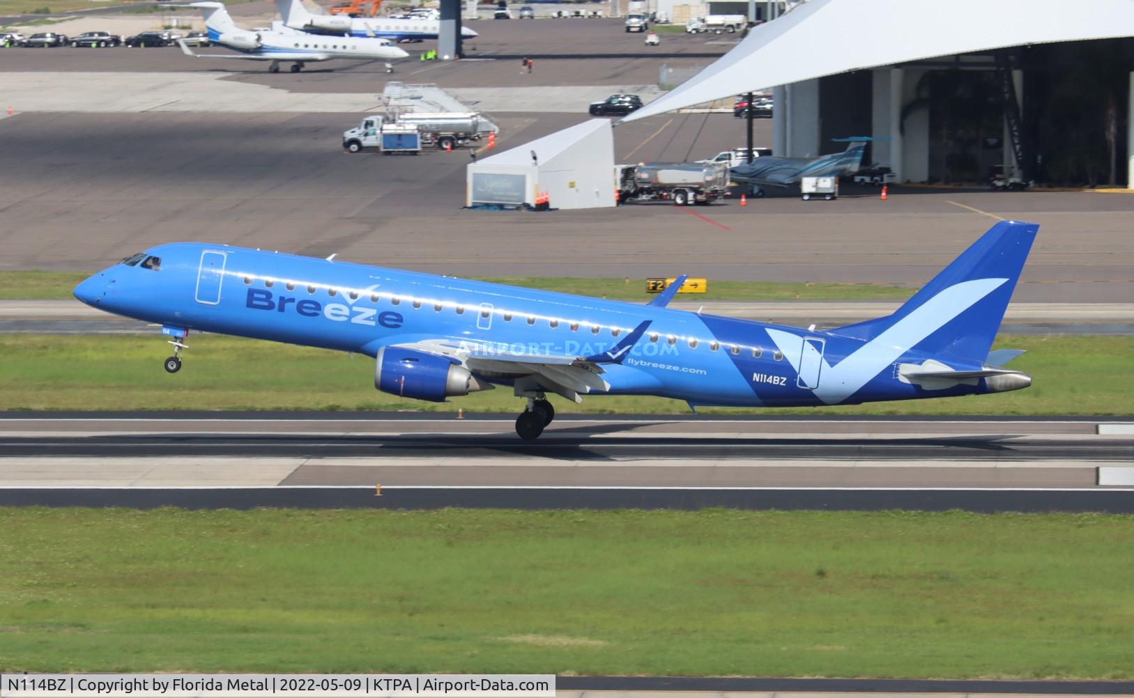 N114BZ, 2007 Embraer 190AR (ERJ-190-100IGW) C/N 19000092, MXY E190 zx