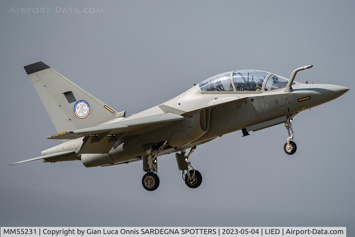 MM55231, Alenia Aermacchi T-346A Master C/N 7104, Landing