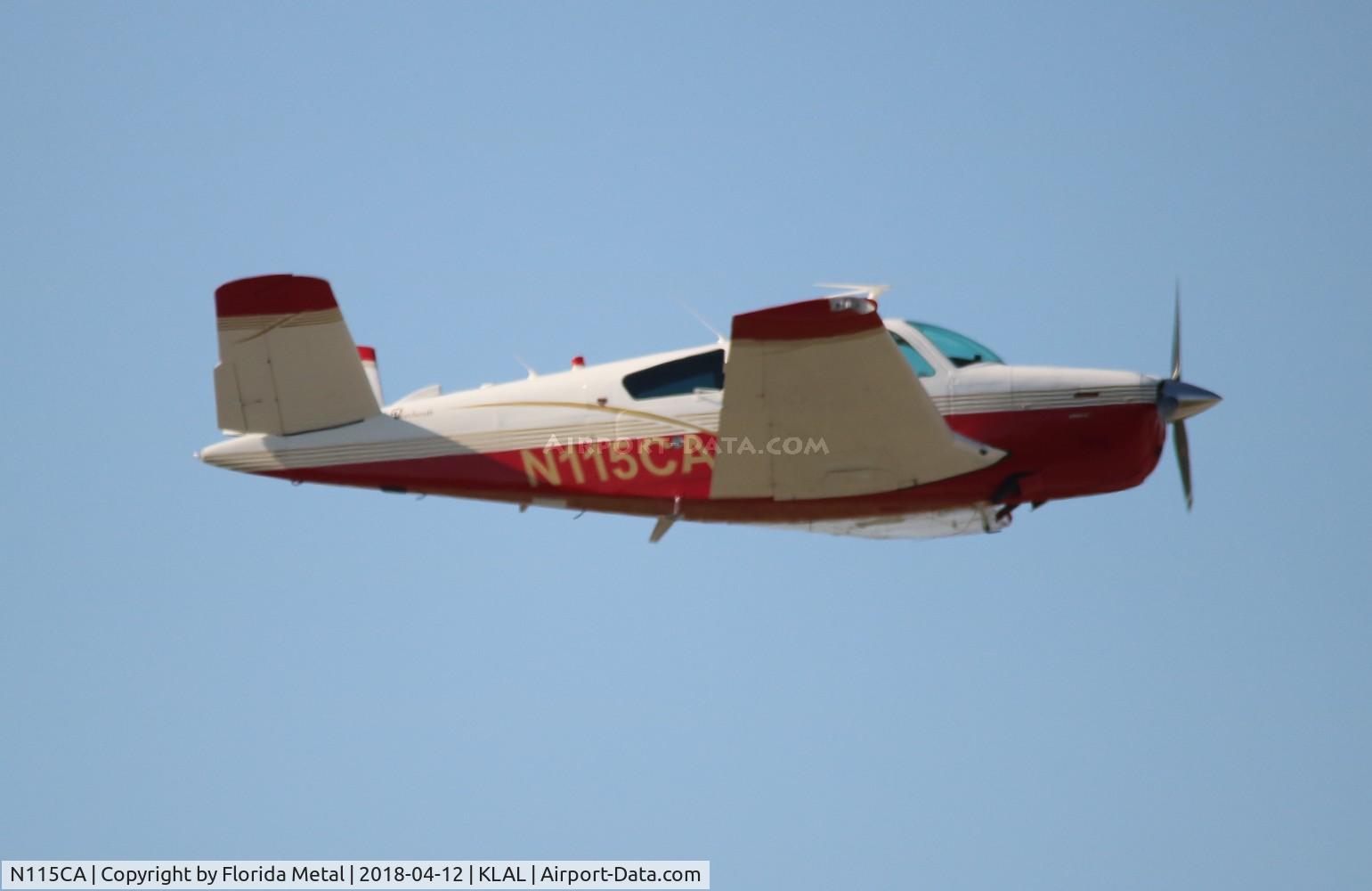 N115CA, 1981 Beechcraft V35B Bonanza C/N D-10371, Bonanza 35 zx