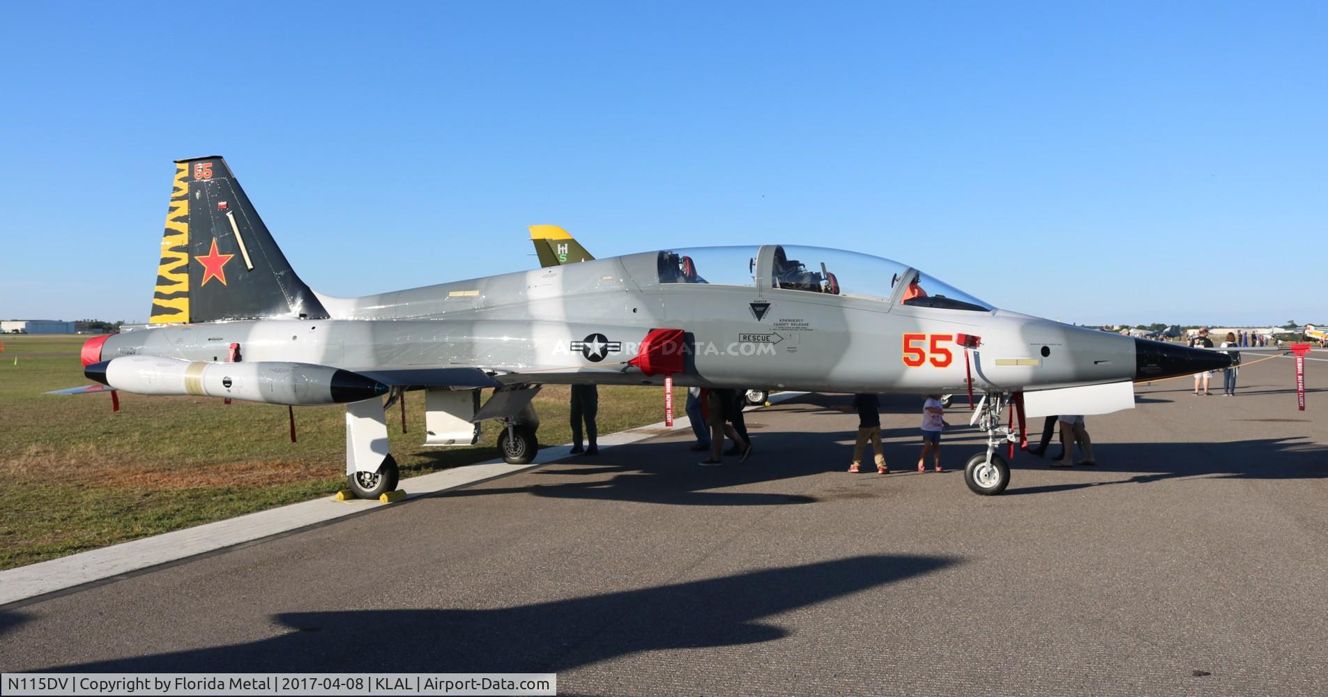 N115DV, Canadair CF-5D C/N 2039, Sun N Fun 2017 zx