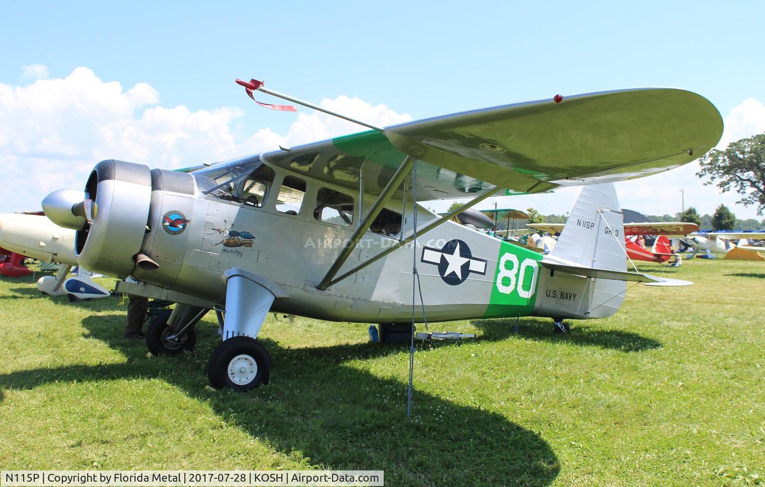 N115P, 1944 Howard Aircraft DGA-15P C/N 926, Howard DGA zx