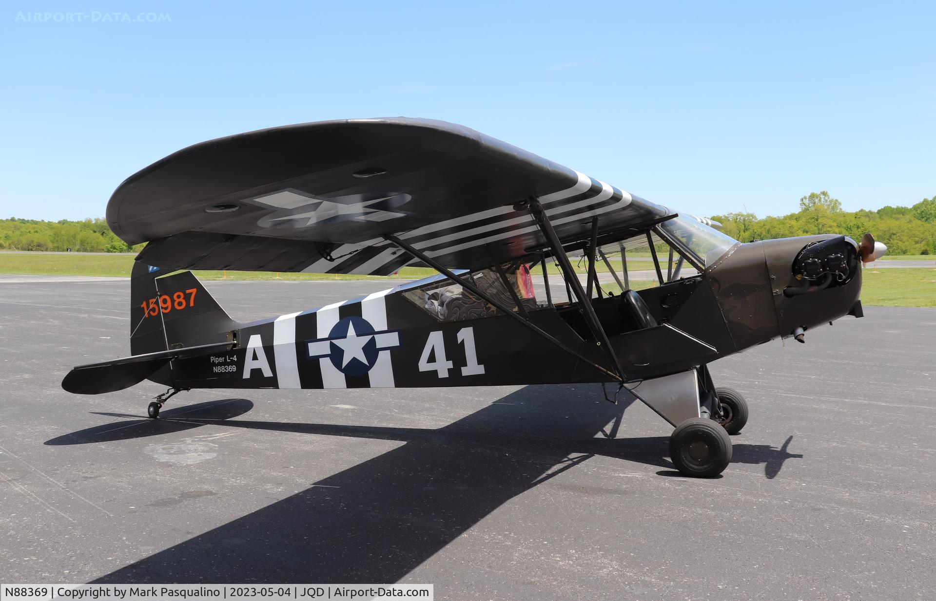 N88369, 1946 Piper J3C-65 Cub C/N 15987, Piper J3C-65