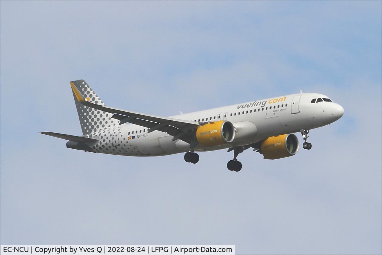 EC-NCU, 2019 Airbus A320-271N C/N 8885, Airbus A320-271N, On final rwy 09L, Roissy Charles De Gaulle airport (LFPG-CDG)