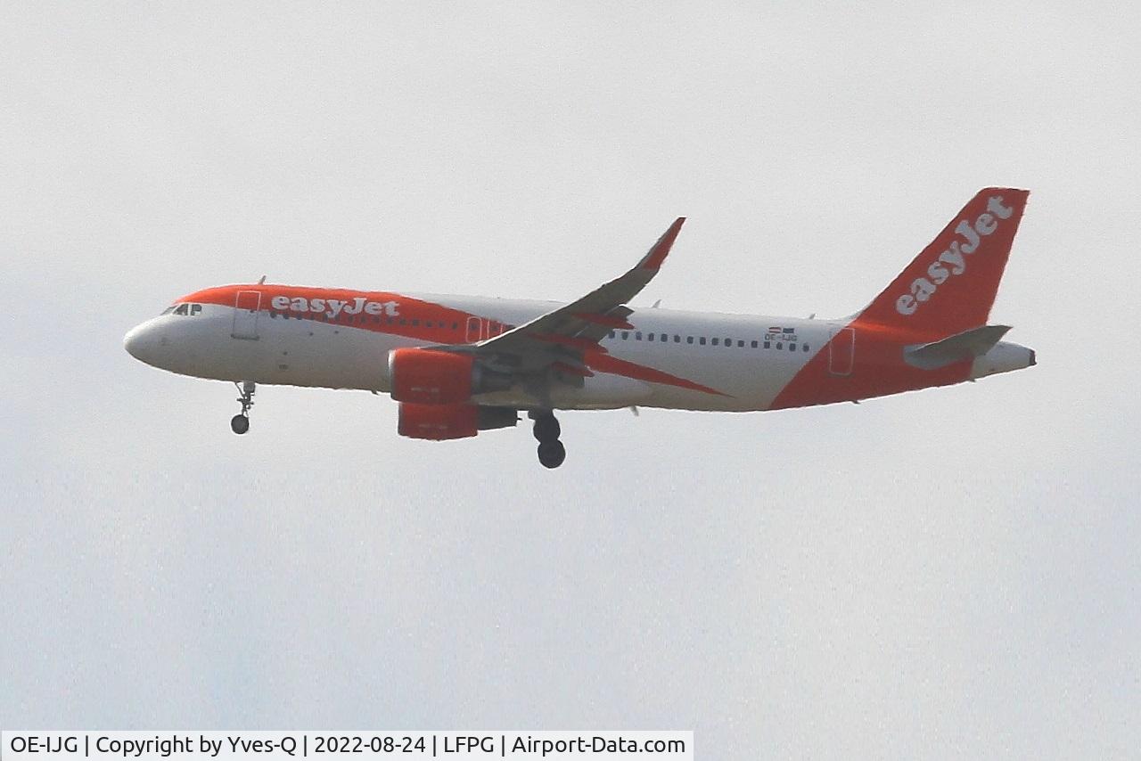 OE-IJG, 2015 Airbus A320-214 C/N 6788, Airbus A320-214, On final rwy 08R, Roissy Charles De Gaulle airport (LFPG-CDG)