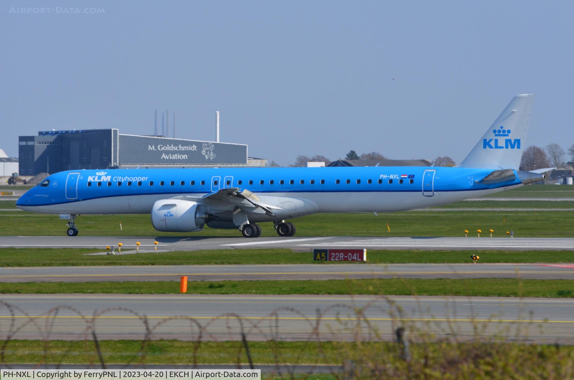 PH-NXL, 2022 Embraer E195-E2 C/N 19020067, KLM Cityhopper ERJ295